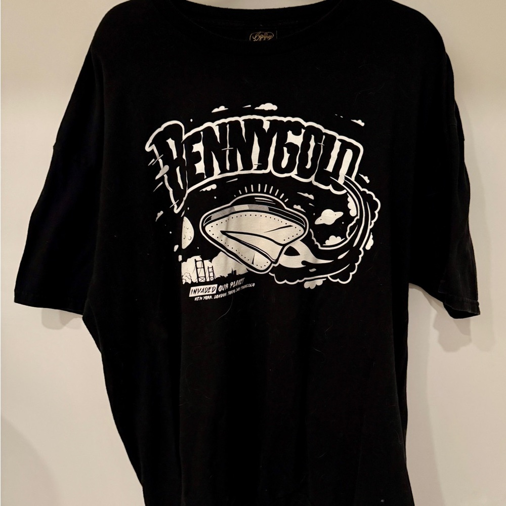 Black Graphic T-Shirt for Men